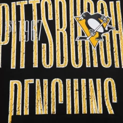Apparel Mitchell & Ness Hoodies & Sweatshirts-Team Og Fleece 2.0 Pittsburgh Penguins