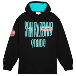 Apparel Mitchell & Ness Hoodies & Sweatshirts-Team Og Fleece 2.0 San Antonio Spurs