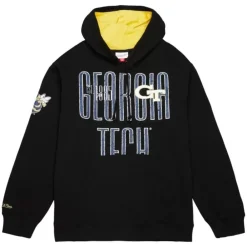 Apparel Mitchell & Ness Hoodies & Sweatshirts-Team Og Fleece Hoodie Georgia Tech