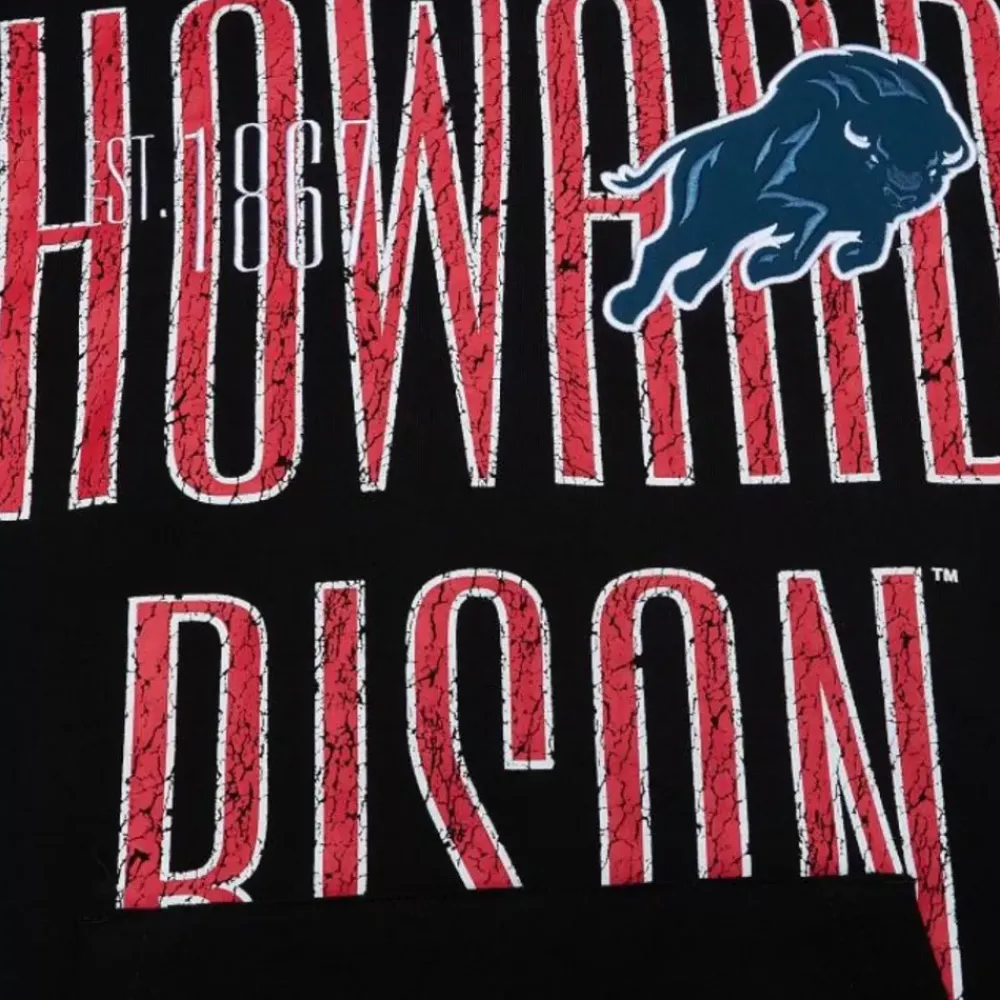 Apparel Mitchell & Ness Hoodies & Sweatshirts-Team Og Fleece Hoodie Howard University