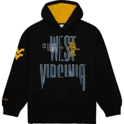 Apparel Mitchell & Ness Hoodies & Sweatshirts-Team Og Fleece Hoodie West Virginia University