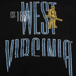 Apparel Mitchell & Ness Hoodies & Sweatshirts-Team Og Fleece Hoodie West Virginia University