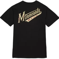 Apparel Mitchell & Ness T-Shirts & Tops-Team Og Premium Ss Tee Minnesota Wild