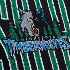 Apparel Mitchell & Ness T-Shirts & Tops-Team Og Premium Ss Tee Minnesota Timberwolves