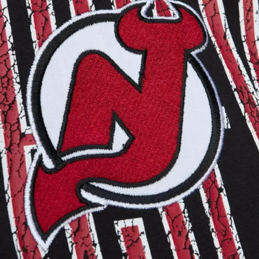 Apparel Mitchell & Ness T-Shirts & Tops-Team Og Premium Ss Tee New Jersey Devils
