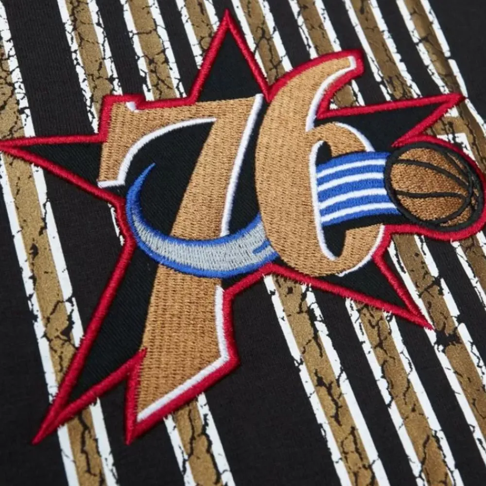 Apparel Mitchell & Ness T-Shirts & Tops-Team Og Premium Ss Tee Philadelphia 76Ers
