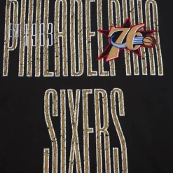 Apparel Mitchell & Ness T-Shirts & Tops-Team Og Premium Ss Tee Philadelphia 76Ers