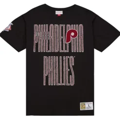 Apparel Mitchell & Ness T-Shirts & Tops-Team Og Premium Ss Tee Philadelphia Phillies