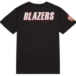 Apparel Mitchell & Ness T-Shirts & Tops-Team Og Premium Ss Tee Portland Trail Blazers