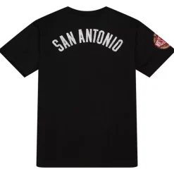 Apparel Mitchell & Ness T-Shirts & Tops-Team Og Premium Ss Tee San Antonio Spurs