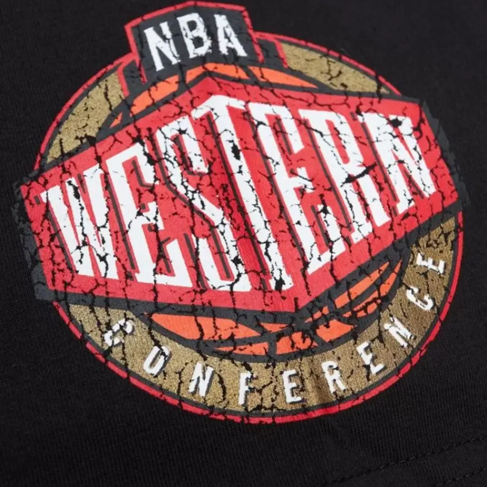 Apparel Mitchell & Ness T-Shirts & Tops-Team Og Premium Ss Tee San Antonio Spurs