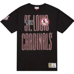 Apparel Mitchell & Ness T-Shirts & Tops-Team Og Premium Ss Tee St. Louis Cardinals