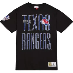 Apparel Mitchell & Ness T-Shirts & Tops-Team Og Premium Ss Tee Texas Rangers