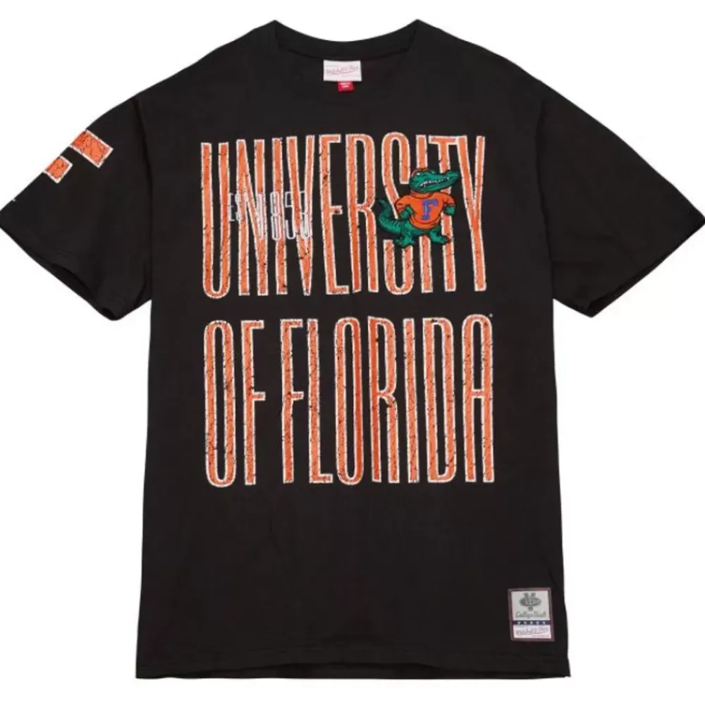 Apparel Mitchell & Ness T-Shirts & Tops-Team Og Premium Ss Tee University Of Florida