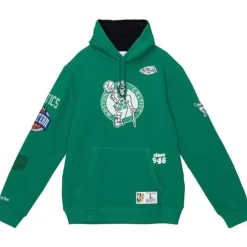 Apparel Mitchell & Ness Hoodies & Sweatshirts-Team Origins Fleece Hoody Boston Celtics