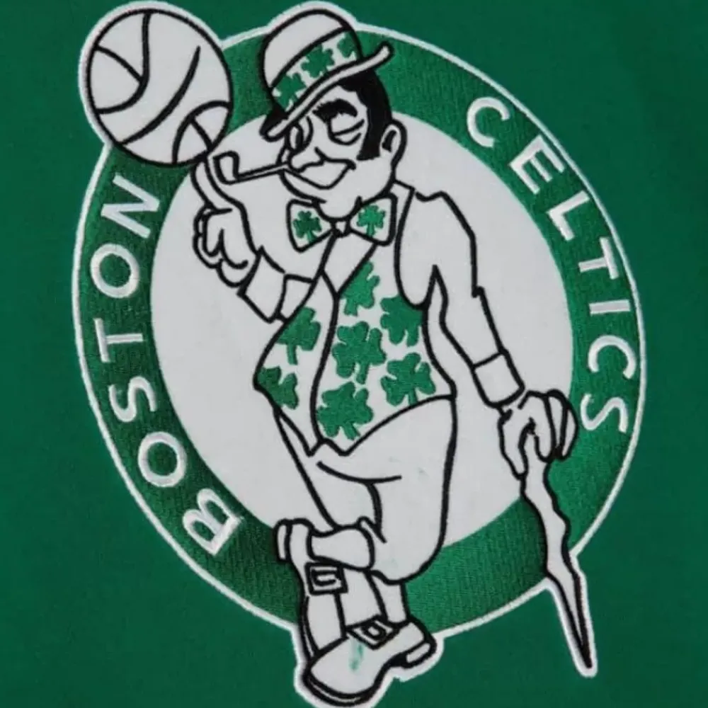 Apparel Mitchell & Ness Hoodies & Sweatshirts-Team Origins Fleece Hoody Boston Celtics