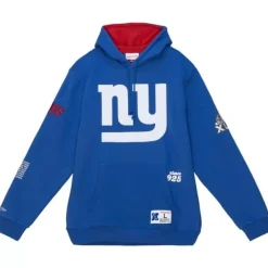 Apparel Mitchell & Ness Hoodies & Sweatshirts-Team Origins Fleece Hoody New York Giants