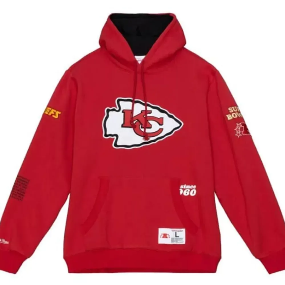 Apparel Mitchell & Ness Hoodies & Sweatshirts-Team Origins Fleece Hoody Kansas City Chiefs