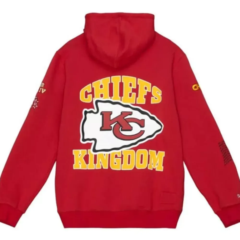 Apparel Mitchell & Ness Hoodies & Sweatshirts-Team Origins Fleece Hoody Kansas City Chiefs