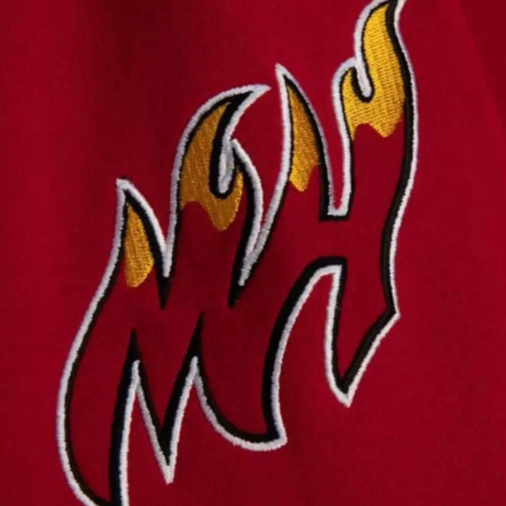 Apparel Mitchell & Ness Hoodies & Sweatshirts-Team Origins Fleece Hoody Miami Heat