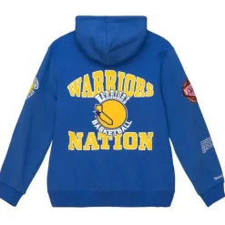 Apparel Mitchell & Ness Hoodies & Sweatshirts-Team Origins Fleece Hoody Golden State Warriors