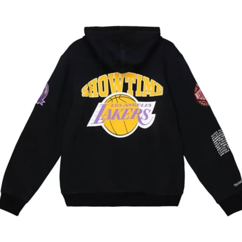 Apparel Mitchell & Ness Hoodies & Sweatshirts-Team Origins Fleece Hoody Los Angeles Lakers