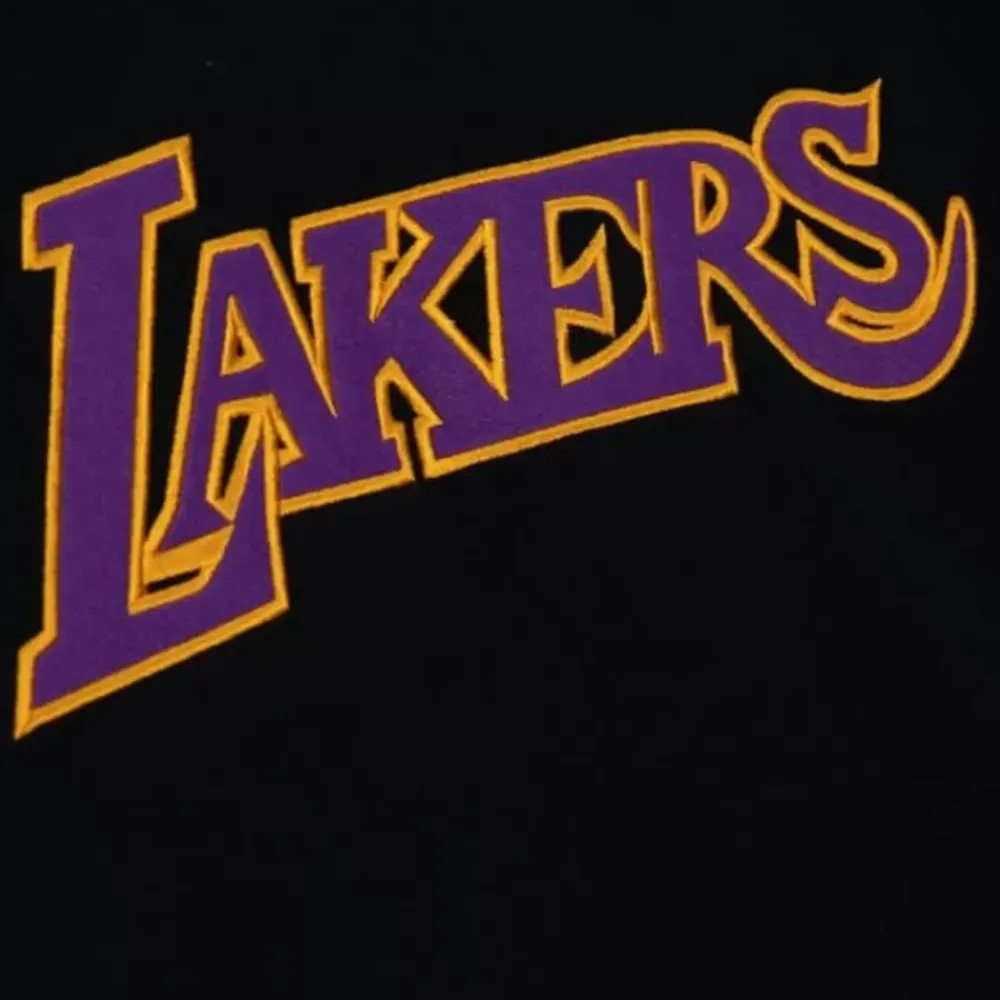 Apparel Mitchell & Ness Hoodies & Sweatshirts-Team Origins Fleece Hoody Los Angeles Lakers