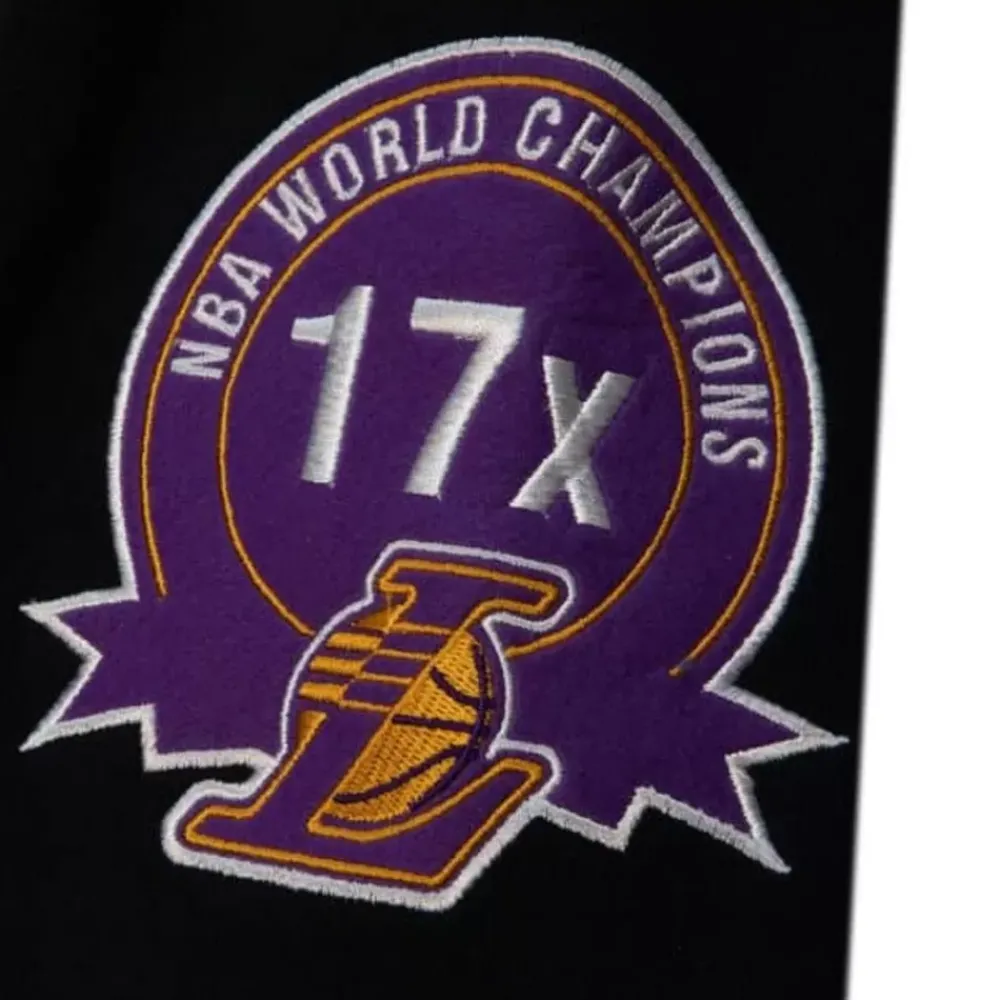 Apparel Mitchell & Ness Hoodies & Sweatshirts-Team Origins Fleece Hoody Los Angeles Lakers