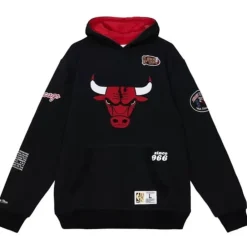 Apparel Mitchell & Ness Hoodies & Sweatshirts-Team Origins Fleece Hoody Chicago Bulls