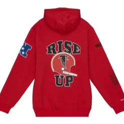 Apparel Mitchell & Ness Hoodies & Sweatshirts-Team Origins Fleece Hoody Atlanta Falcons
