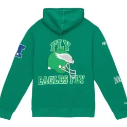 Apparel Mitchell & Ness Hoodies & Sweatshirts-Team Origins Fleece Hoody Philadelphia Eagles