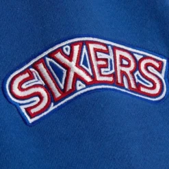 Apparel Mitchell & Ness Hoodies & Sweatshirts-Team Origins Fleece Hoody Philadelphia 76Ers