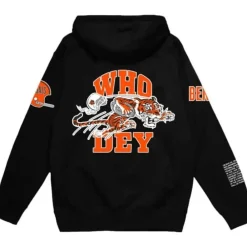 Apparel Mitchell & Ness Hoodies & Sweatshirts-Team Origins Fleece Hoody Cincinnati Bengals