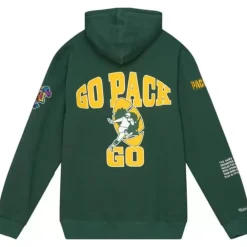 Apparel Mitchell & Ness Hoodies & Sweatshirts-Team Origins Fleece Hoody Green Bay Packers
