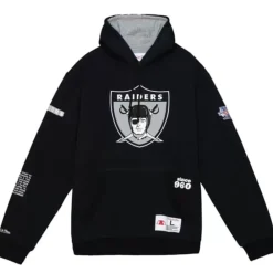 Apparel Mitchell & Ness Hoodies & Sweatshirts-Team Origins Fleece Hoody Oakland Raiders