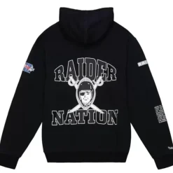 Apparel Mitchell & Ness Hoodies & Sweatshirts-Team Origins Fleece Hoody Oakland Raiders