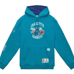 Apparel Mitchell & Ness Hoodies & Sweatshirts-Team Origins Fleece Hoody Charlotte Hornets