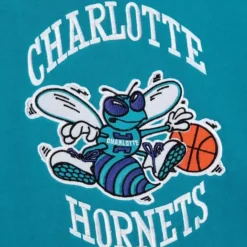 Apparel Mitchell & Ness Hoodies & Sweatshirts-Team Origins Fleece Hoody Charlotte Hornets