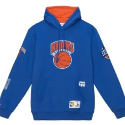 Apparel Mitchell & Ness Hoodies & Sweatshirts-Team Origins Fleece Hoody New York Knicks