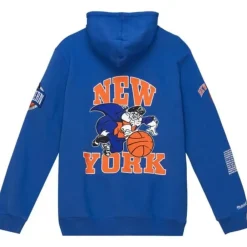 Apparel Mitchell & Ness Hoodies & Sweatshirts-Team Origins Fleece Hoody New York Knicks