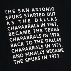 Apparel Mitchell & Ness Hoodies & Sweatshirts-Team Origins Fleece Hoody San Antonio Spurs