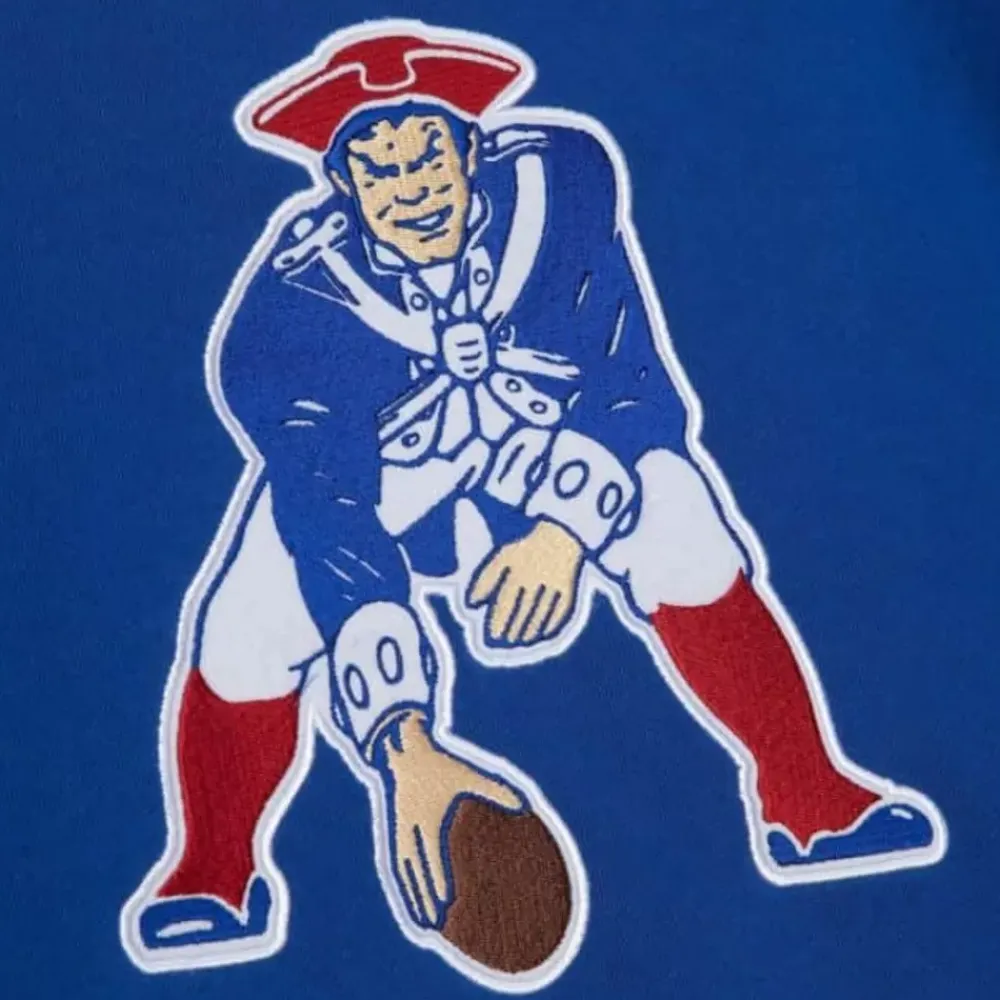 Apparel Mitchell & Ness Hoodies & Sweatshirts-Team Origins Fleece Hoody New England Patriots