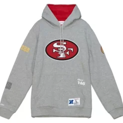 Apparel Mitchell & Ness Hoodies & Sweatshirts-Team Origins Fleece Hoody San Francisco 49Ers