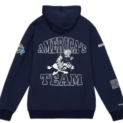 Apparel Mitchell & Ness Hoodies & Sweatshirts-Team Origins Fleece Hoody Dallas Cowboys