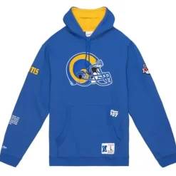 Apparel Mitchell & Ness Hoodies & Sweatshirts-Team Origins Fleece Hoody Los Angeles Rams