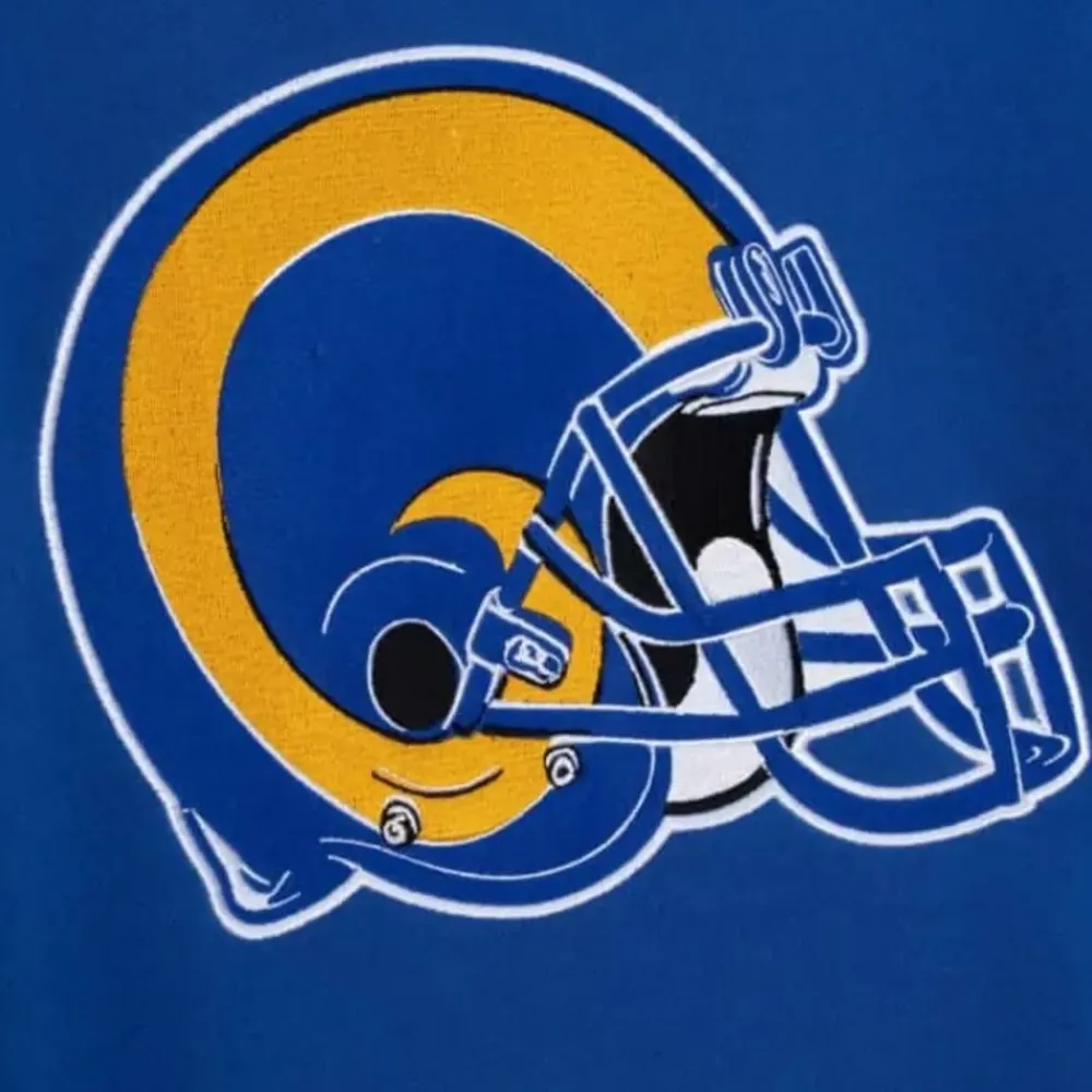 Apparel Mitchell & Ness Hoodies & Sweatshirts-Team Origins Fleece Hoody Los Angeles Rams