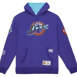 Apparel Mitchell & Ness Hoodies & Sweatshirts-Team Origins Fleece Hoody Utah Jazz