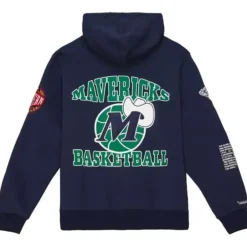 Apparel Mitchell & Ness Hoodies & Sweatshirts-Team Origins Fleece Hoody Dallas Mavericks