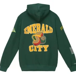 Apparel Mitchell & Ness Hoodies & Sweatshirts-Team Origins Fleece Hoody Seattle Supersonics