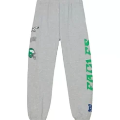 Apparel Mitchell & Ness Pants-Team Origins Fleece Pant Philadelphia Eagles